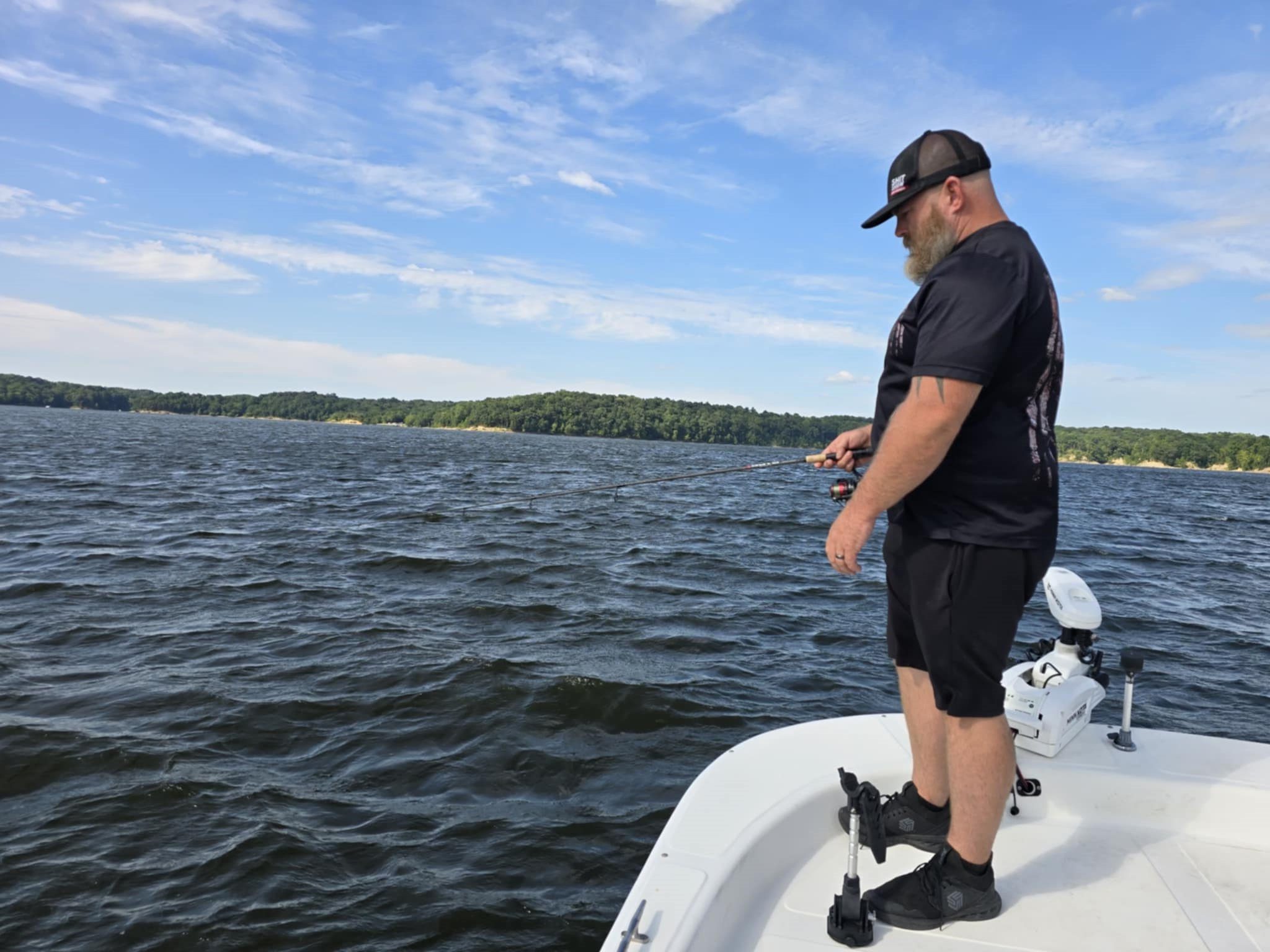 Veterans fishing charter experience